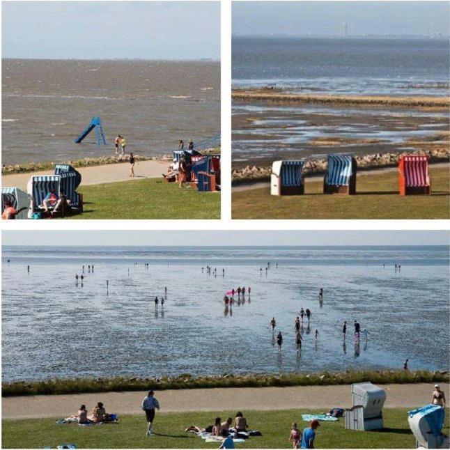 Deichwohnung Strandweg 7 Friedrichskoog-Spitze Exterior photo
